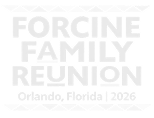 Forcine Family Reunion Logo